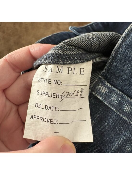 Show Me Your Mumu Women 26 Thunder Wash High Rise Ashbury Wide Leg Jeans NWT - Picture 9 of 9